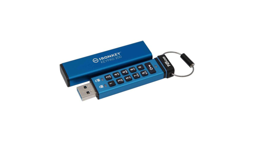 16GB Kingston Ironkey Keypad 200C USB Fl Cod Produs: IKKP200C/16GB [2]