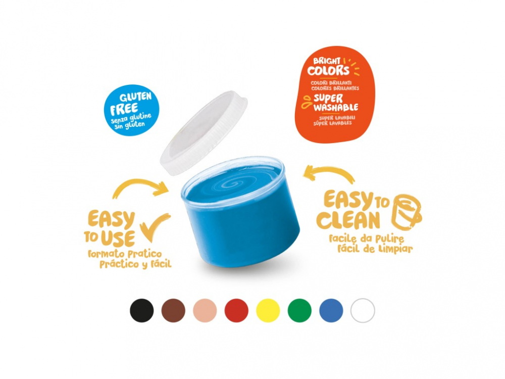 Acuarele Baby Finger Paint Carioca 8 x 50 ml [2]