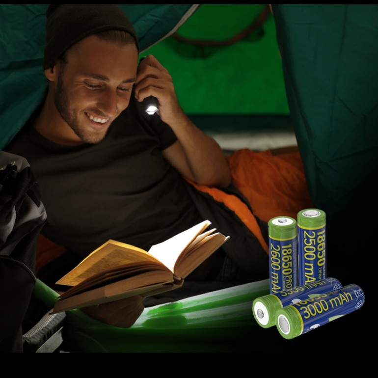 ACUMULATOR GEMBIRD  18650, 3.7V NiMH  3350mAh, 1 buc., dedicate pt. lanterne si creion optic, Cod Produs: EG-BA-18650/3350 [3]