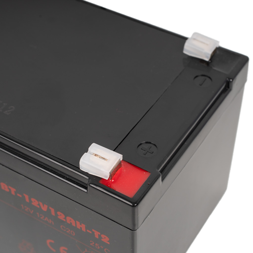 ACUMULATOR UPS SPACER 12V / 12Ah, dimensiuni: 152x99x96mm, inaltime+terminal: 101mm, terminal F2(T2), Cod Produs: SPBT-12V12AH-T2 [3]