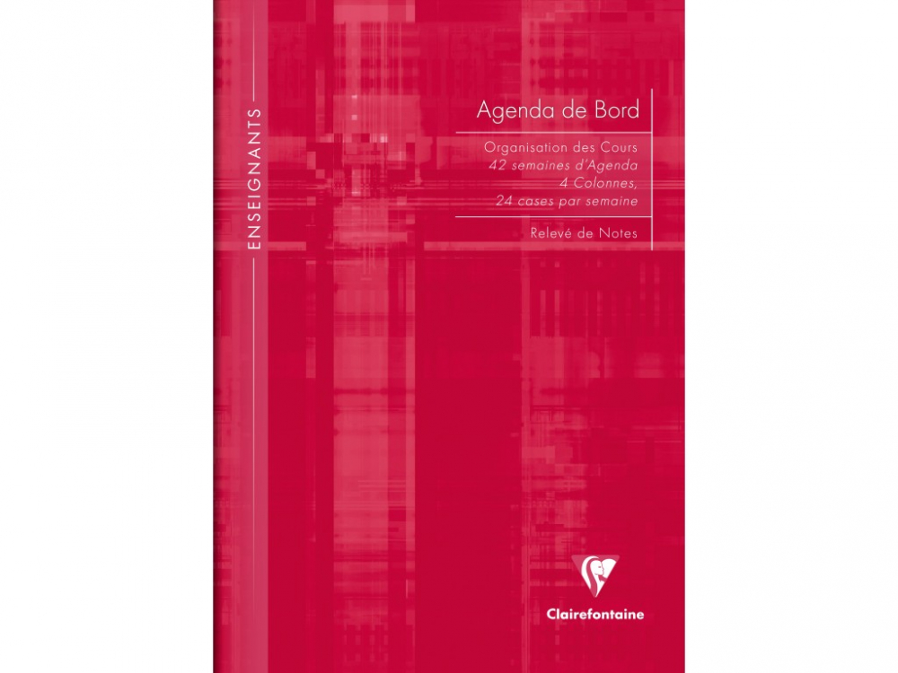 Agenda A4 nedatata 72 file coperta tare Clairefontaine [2]