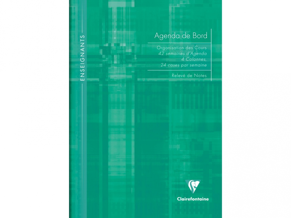 Agenda A4 nedatata 72 file coperta tare Clairefontaine [4]