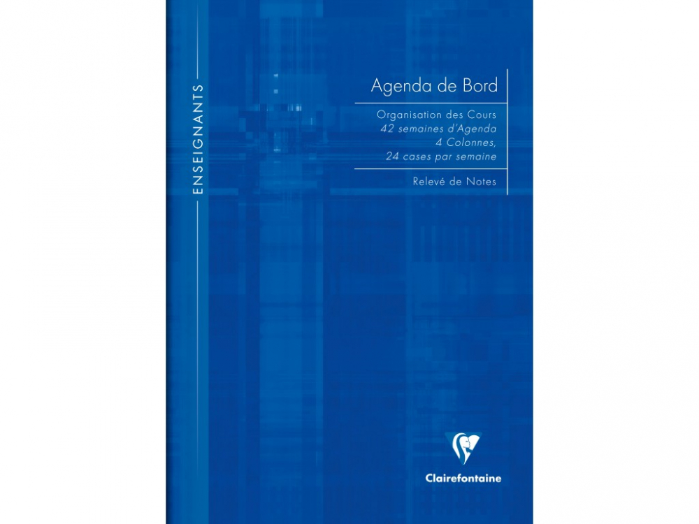 Agenda A4 nedatata 72 file coperta tare Clairefontaine [3]
