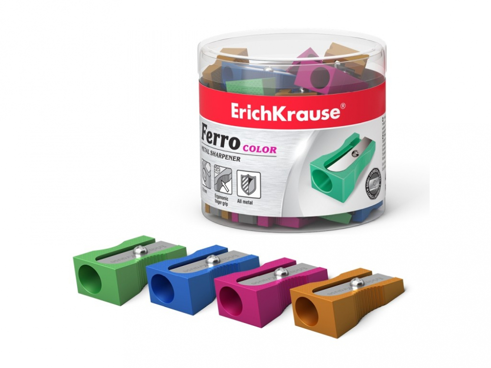 Ascutitoare aluminiu simpla Ferro Color EK [1]
