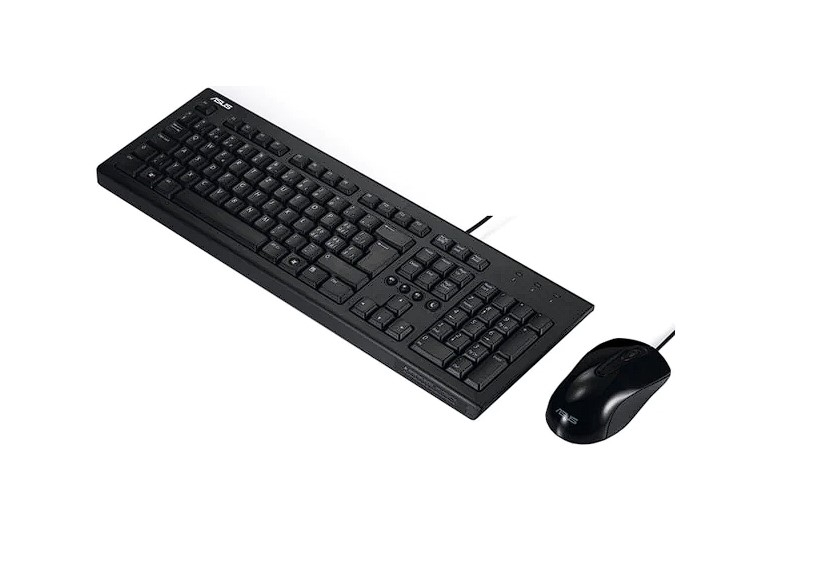 ASUS U2000 Keyboard + Mouse Kit Optical 1000DPI USB 1Y Black , Cod Produs: 90-XB1000KM000R0- [2]