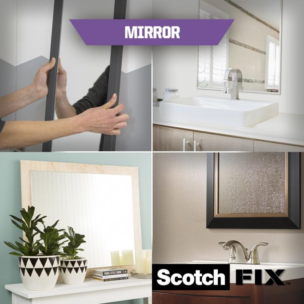 Banda dublu adeziva montare oglinzi, 19 mm x 1,5 m, 3M Scotch-Fix™ [4]
