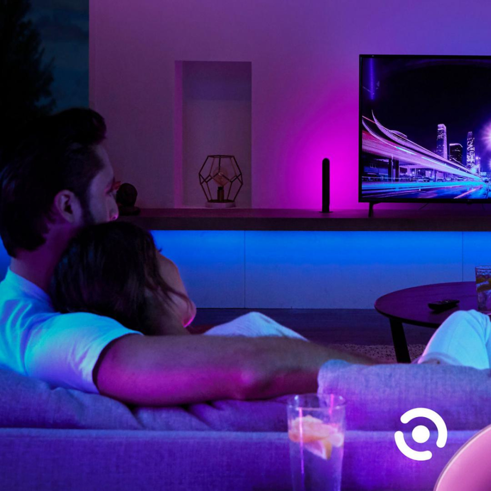 BANDA LED smart LED Philips , soclu integrat , putere 20W , forma banda , lumina multicolora , alimentare 220 - 240 V , Cod Produs: 8718699703424 [6]