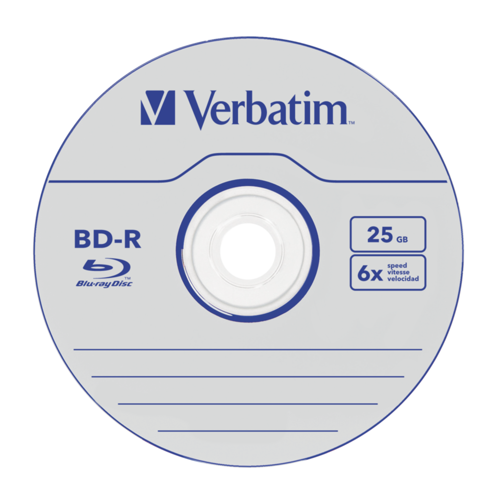 BD-R SL VERBATIM 25GB ,  viteza 6x ,  5 buc ,  Jewel Case ,  Cod Produs: 43836 [2]