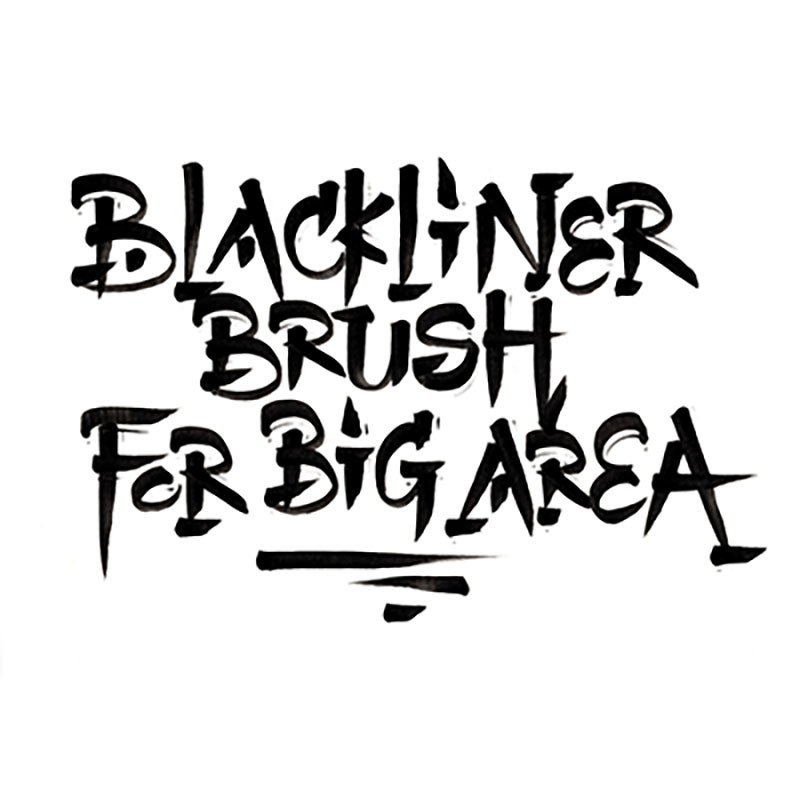 Blackliner Brush Molotow black [6]