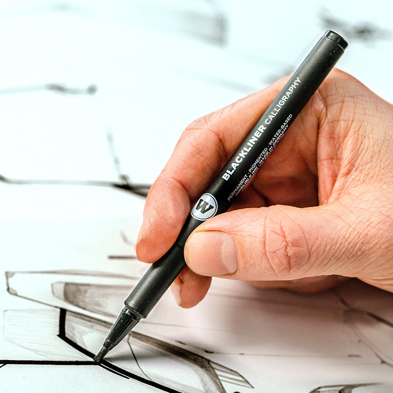 Blackliner Caligraphy Molotow black [2]
