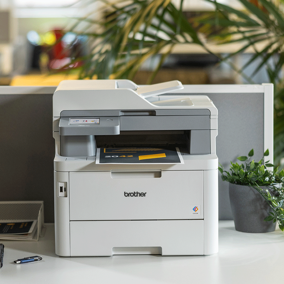 Brother MFC-L8390CDW - Multifunctional laser color A4, DUPLEX AUTOMAT, 30 ppm, USB, Retea, Wi-Fi, cu FAX [5]