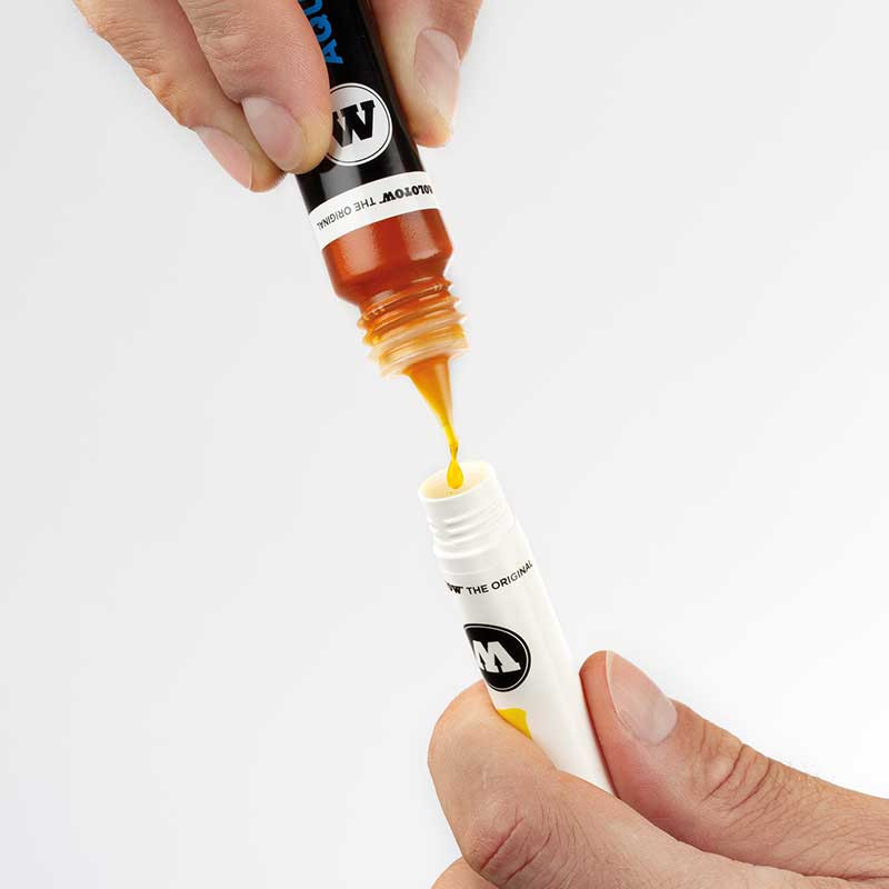 Brush Pen Molotow Aqua Color Basic2 12 buc/set [2]