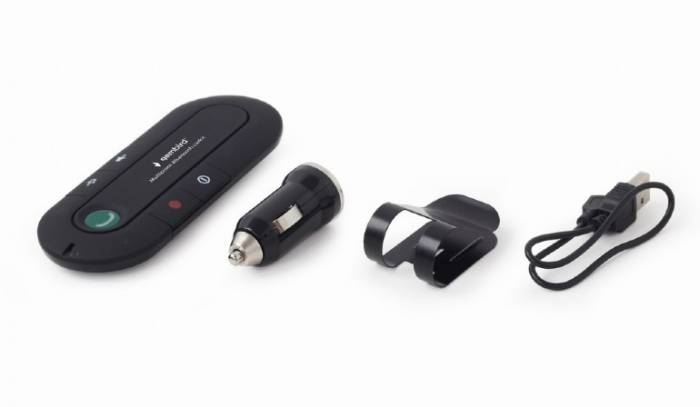 CarKIT GEMBIRD Bluetooth 2.1+ EDR, modul handsfree, autonomie 12 ore, conectare 2 telefoane simultan [2]