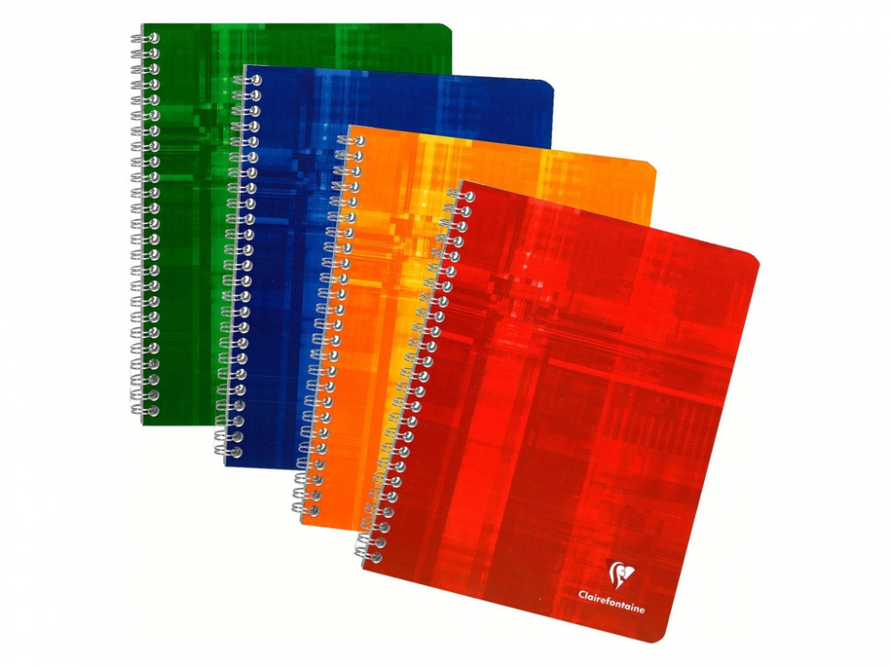 Caiet 17 x 22 cm spirala 112 file matematica, Clairefontaine [1]