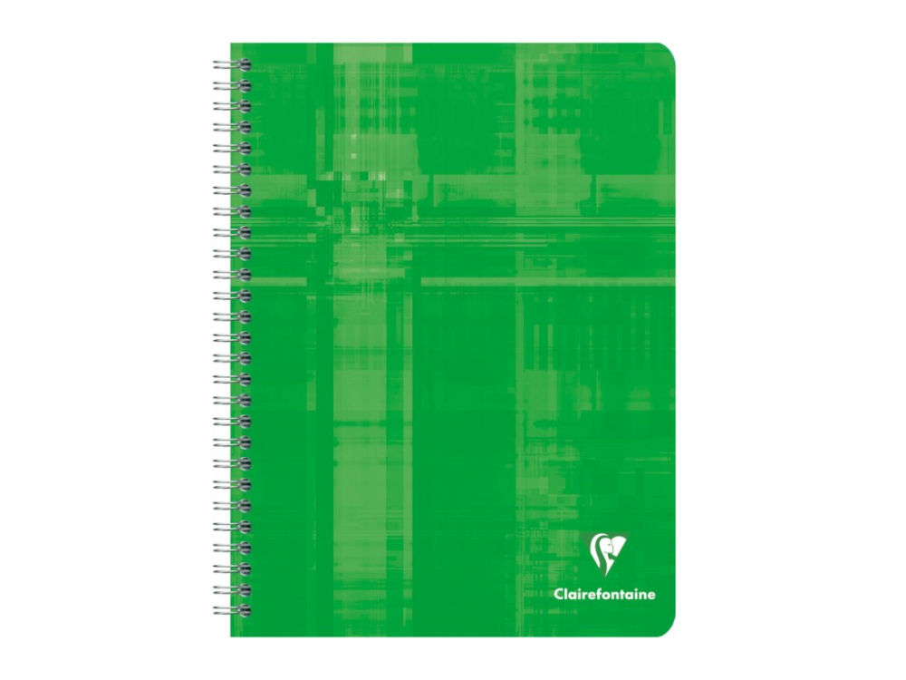 Caiet 17 x 22 cm spirala 50 file matematica 4 x 4 Clairefontaine [3]