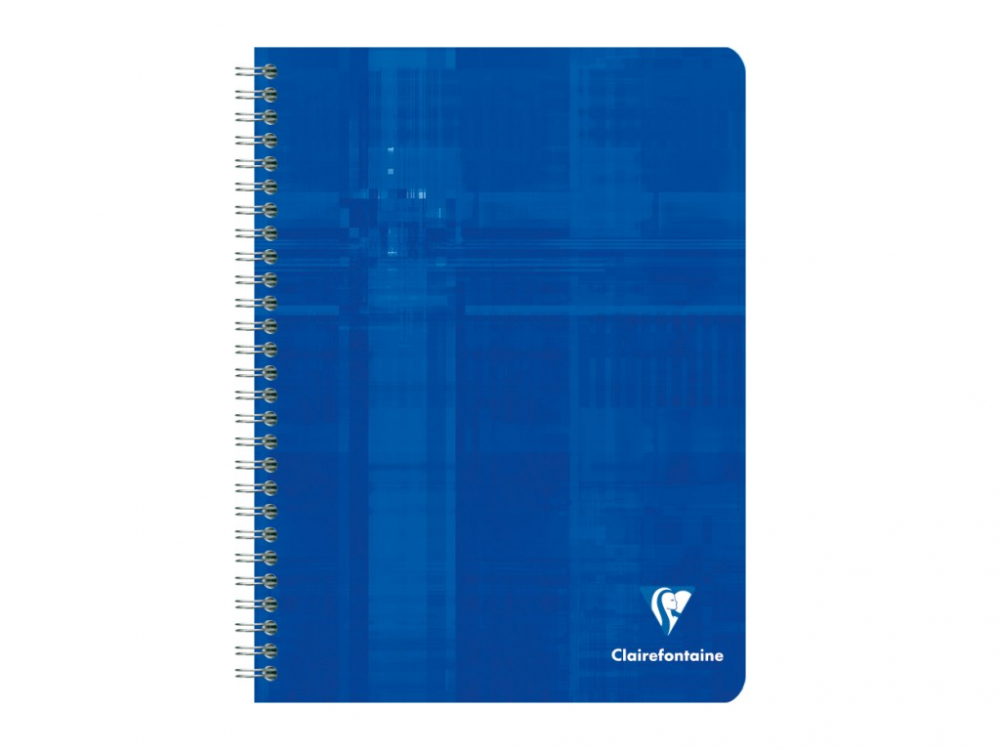 Caiet 17 x 22 cm spirala 50 file matematica 4 x 4 Clairefontaine [2]