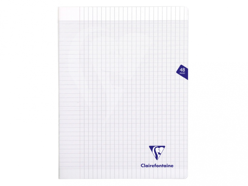 Caiet 24 x 32 cm, capsat, 24 file, coperta PP, liniatura franceza, Clairefontaine [1]