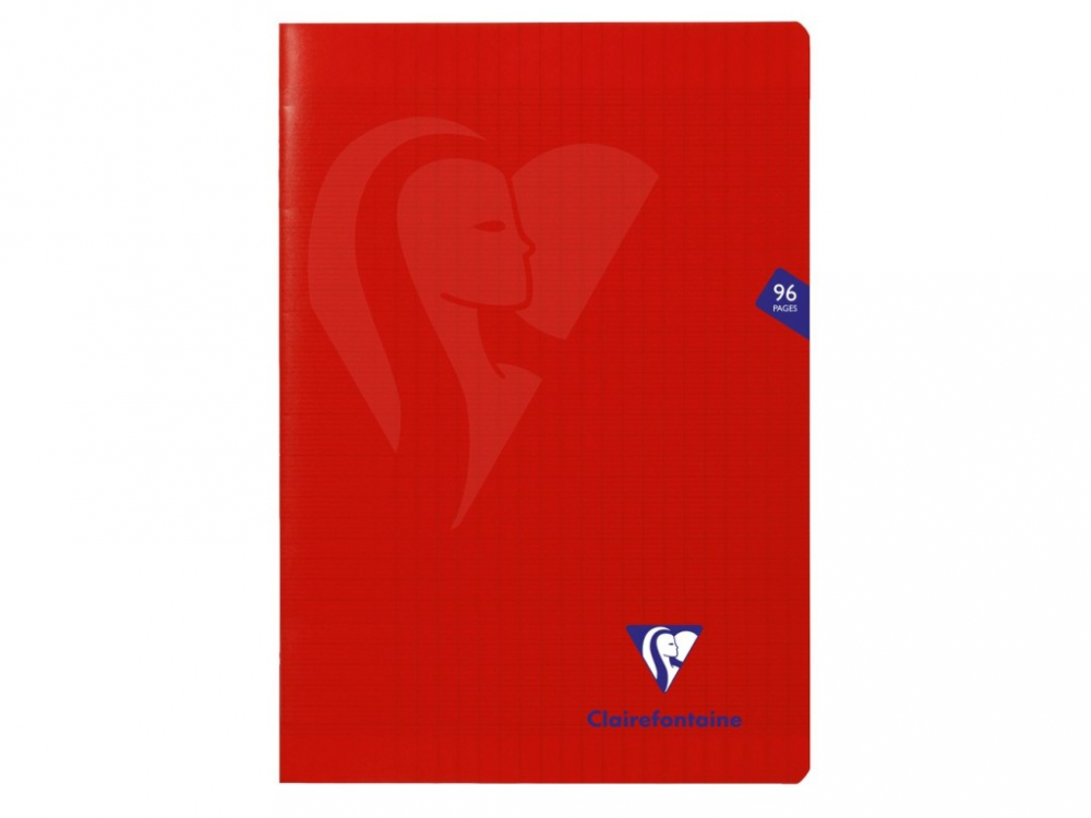 Caiet A4, capsat, 48 file, coperta PP, liniatura franceza, Clairefontaine [1]