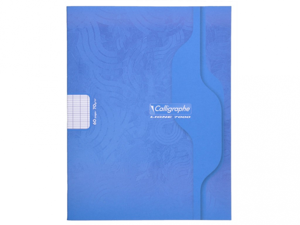 Caiet A5+ (17 x 22 cm) capsat, 16 file, liniatura franceza, Clairefontaine [2]