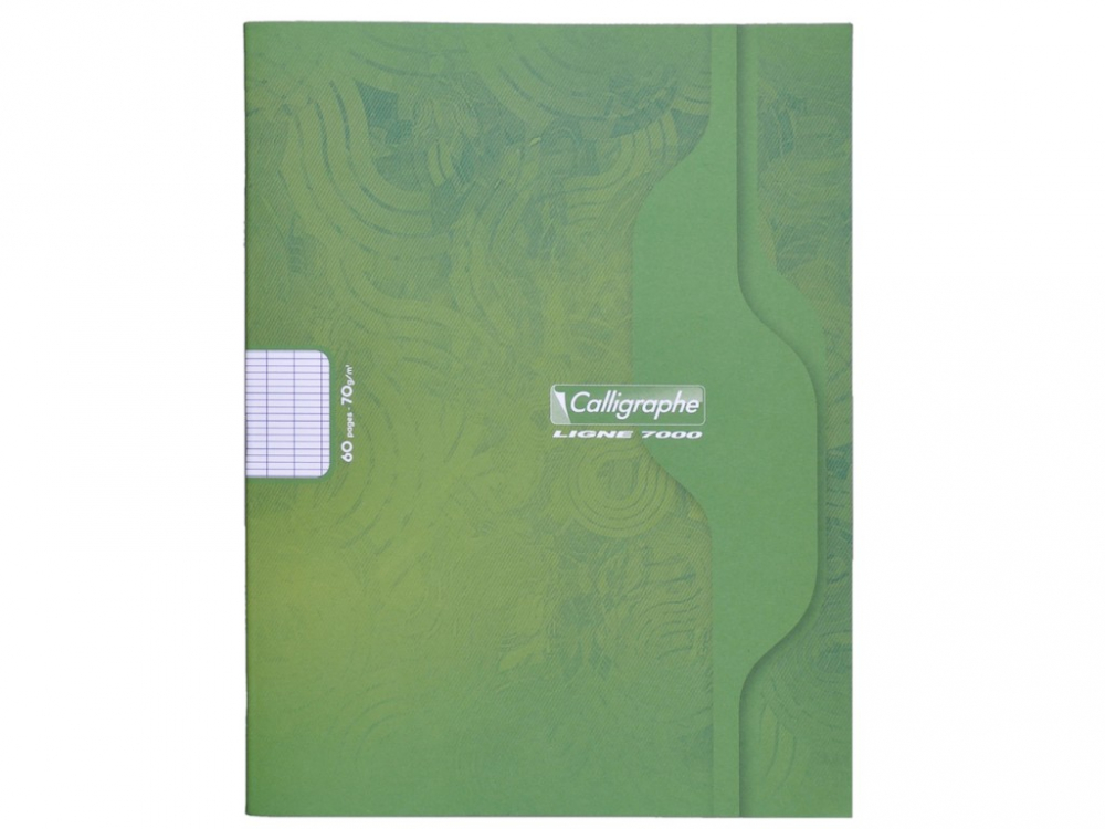 Caiet A5+ (17 x 22 cm) capsat, 16 file, liniatura franceza, Clairefontaine [3]