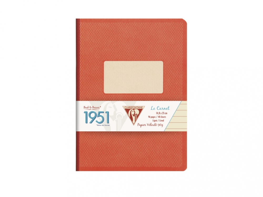 Caiet A5, capsat, 96 file, dictando, Clairefontaine [1]