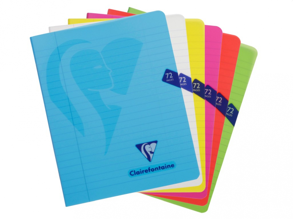 Caiet capsat A5+ (16,5 x 21 cm), 36 file, Clairefontaine Mimesys [1]