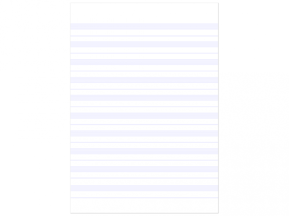 Caiet muzica A4 capsat, 24 file, 10 portative, Metric, Clairefontaine [3]