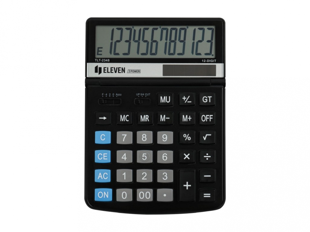Calculator de birou 12 digiti, 197 x 140 x 26 mm, ecran rabatabil Eleven TLT2348 [3]