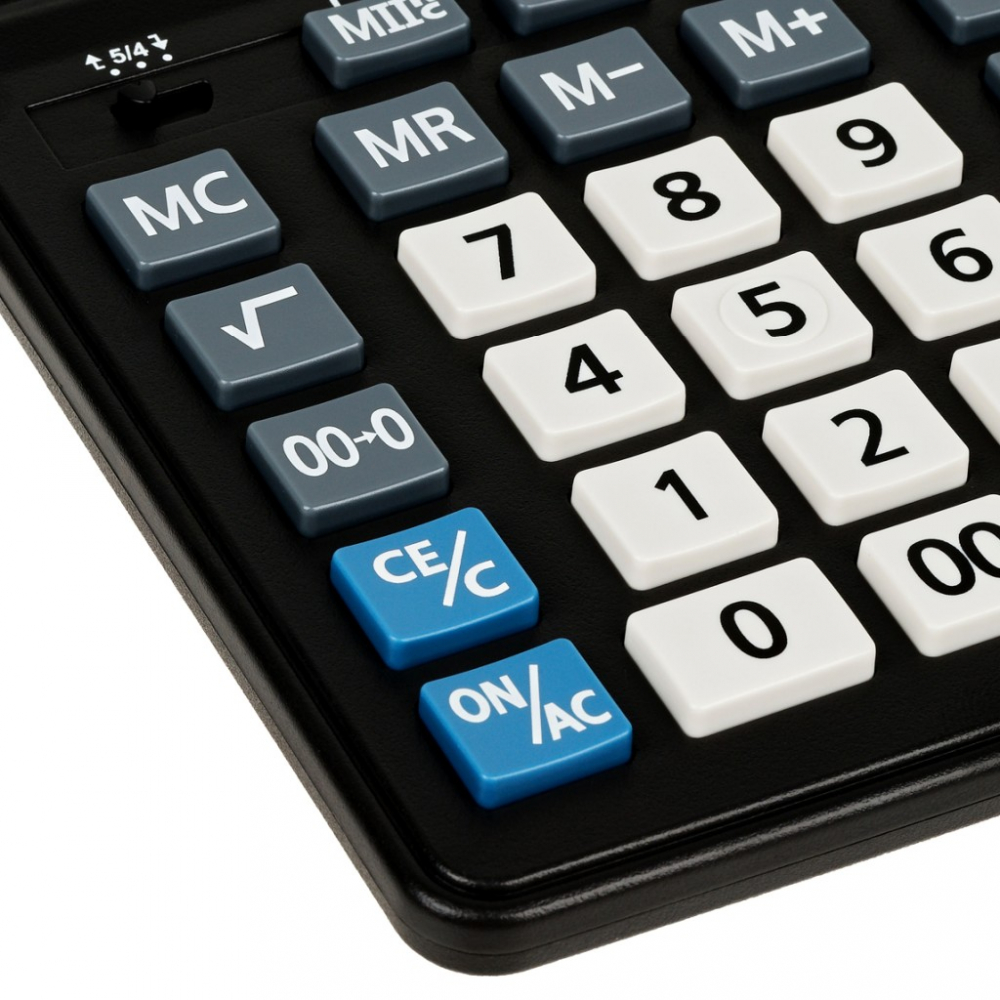 Calculator de birou 12 digiti, 205 x 155 x 35 mm, Eleven CDB1201-BK [3]