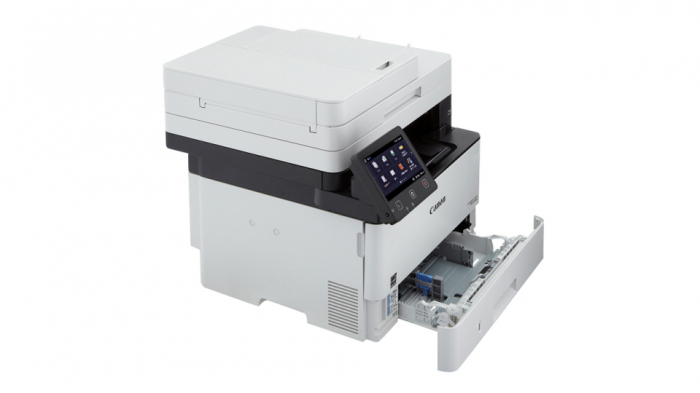 CANON i-Sensys MF455dw copiator laser monocrom duplex A4 , printer monocrom duplex A4 , USB 2.0 + retea + wireless , scaner color duplex , fax , A4 DADF SINGLE PASS Scaneaza fata verso automat la [2]