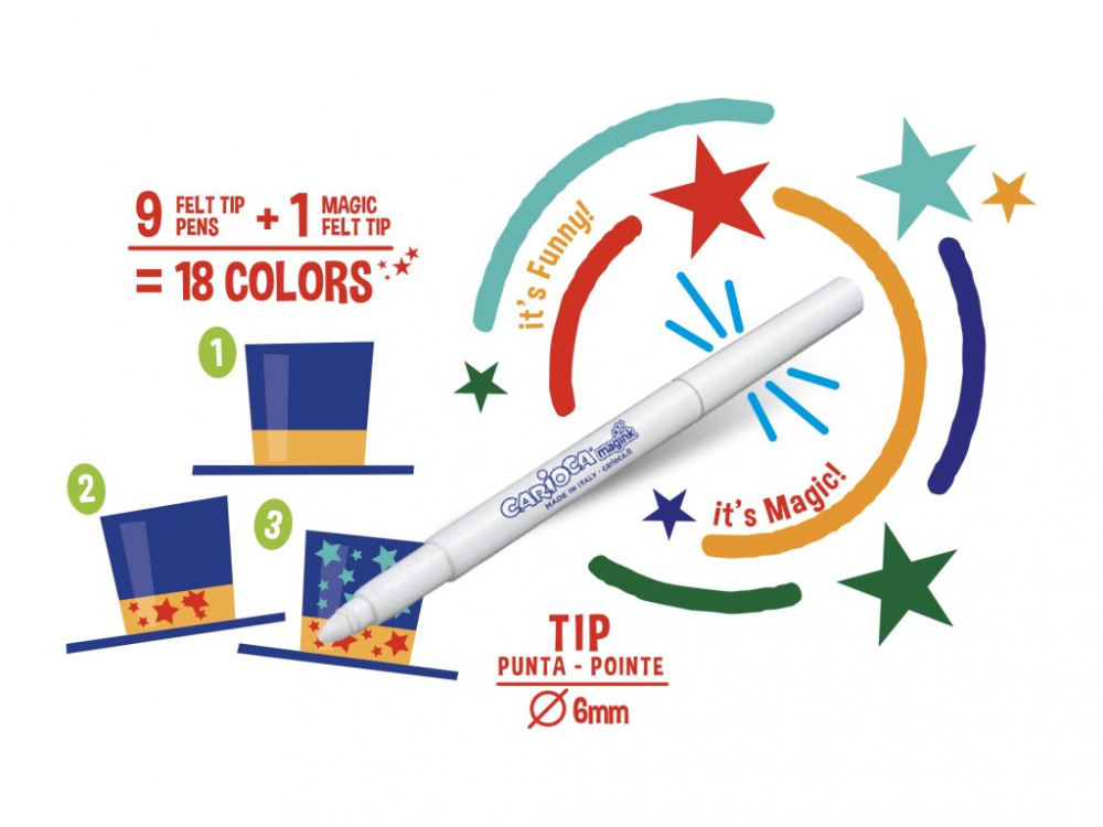 Carioca Magic Markers 20/set [4]