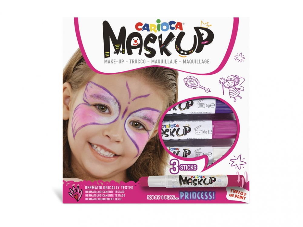 Carioca Mask-Up Princess 3/set [1]