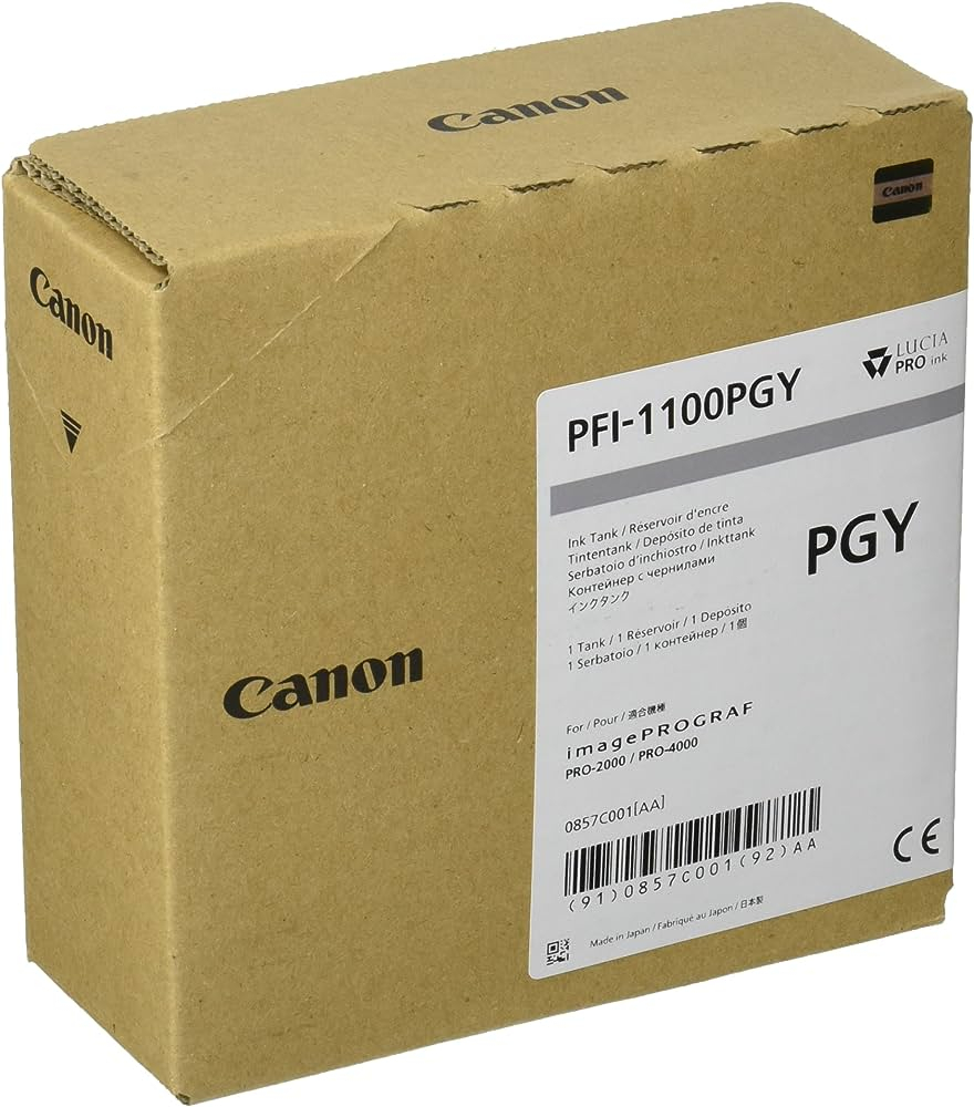 Cartus Cerneala Original Canon Red, PFI-1100BL, pentru IPF PRO-2000|PRO-4000|PRO-6000, 160ml, incl.TV 0.15 RON,NOPP, "0858C001AA" [3]