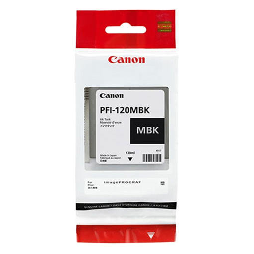 Cartus Cerneala 2884C001AA Original Canon Black, PFI-120MBK, pentru IPF TM-200 | TM-205 | TM-300 | TM-305, 130ml [2]