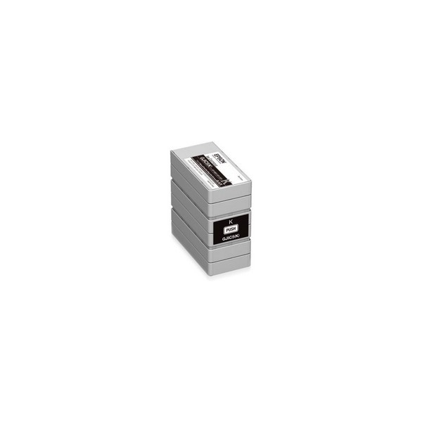 Cartus Cerneala Original Epson Black, GJIC5K, pentru ColorWorks C831|GP-M831, , (timbru verde 1.2 lei), "C13S020563" [1]