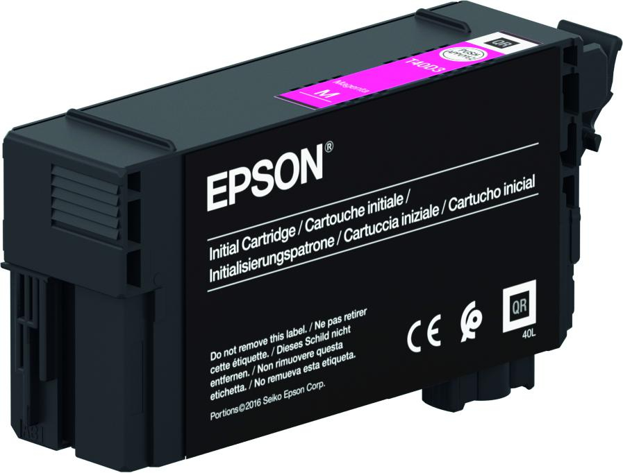 Cartus Cerneala C13T40D34N Original Epson Magenta,T40D34N, pentru SureColor SC-T3100 | SC-T5100 | SC-T5100N, 50ml,  , ,  (timbru verde 1.2 lei),  "C13T40D34N" [1]