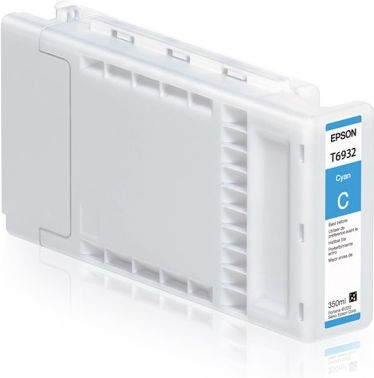 Cartus Cerneala Original Epson Cyan, T6932, 350ml, pentru SureColor T3000|T5000|T7000|T3200|T5200|T7200 (timbru verde 0.15 lei),  "C13T69320N"(RAPO) [1]