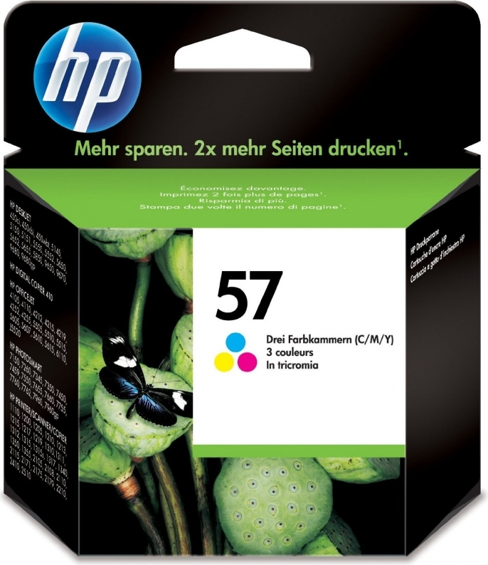 Cartus Cerneala Original HP Color, HP57, pentru DJ 450|5xxx|96xx|PSC1110|1xxx|2xxx, , (timbru verde 0.15 lei), "C6657AE" [1]