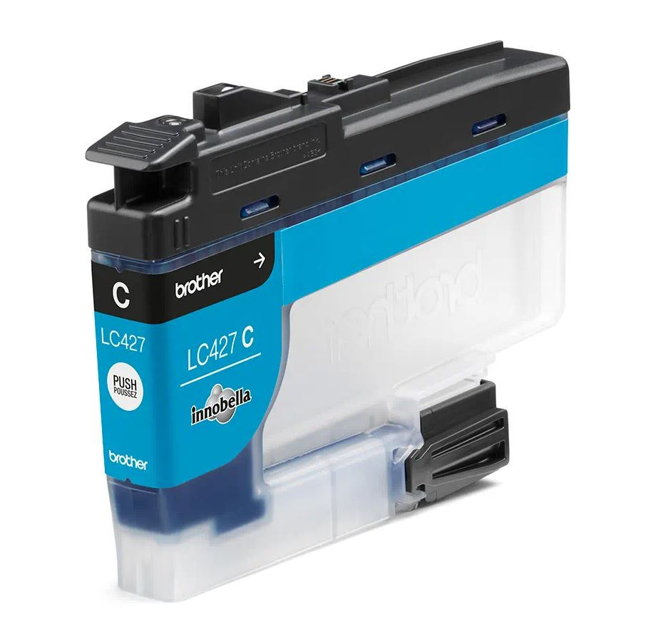 Cartus Cerneala LC427C Original Brother Cyan, LC427C, pentru MFC J5955 | MFC J6955 | MFC J6957, 1.5K [2]