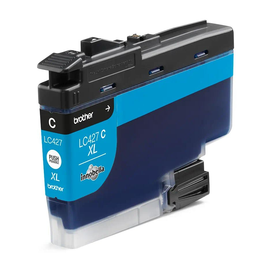 Cartus Cerneala LC427XLC Original Brother Cyan, LC427XLC, pentru MFC J5955 | MFC J6955 | MFC J6957, 5K [2]