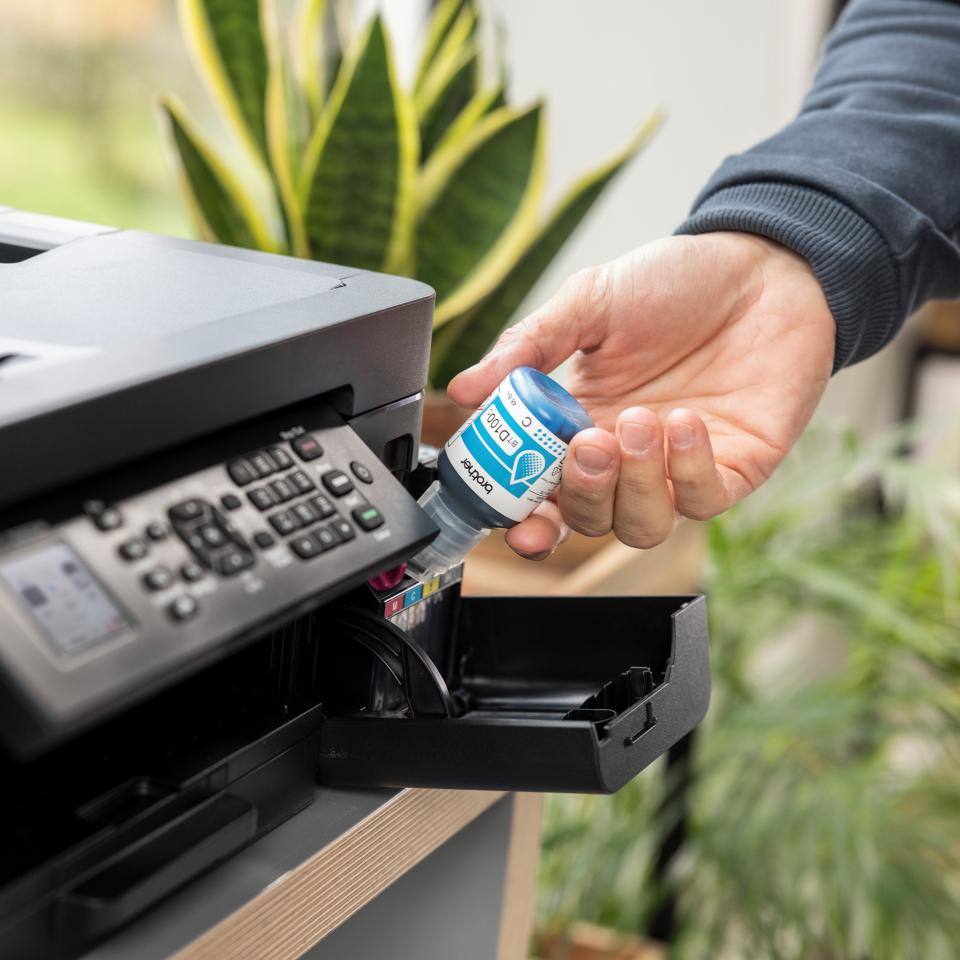 Cartus cerneala original Brother BTD100 C Cyan [4]