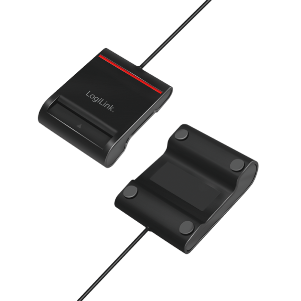CITITOR DE CARDURI LOGILINK ,  pentru smart ID ,  USB 2.0 ,  0.9m ,  negru ,  Cod Produs: CR0047 [2]