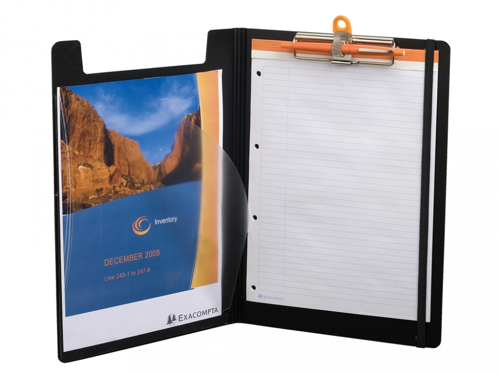 Clipboard dublu cu elastic Exacompta Exaboard [2]