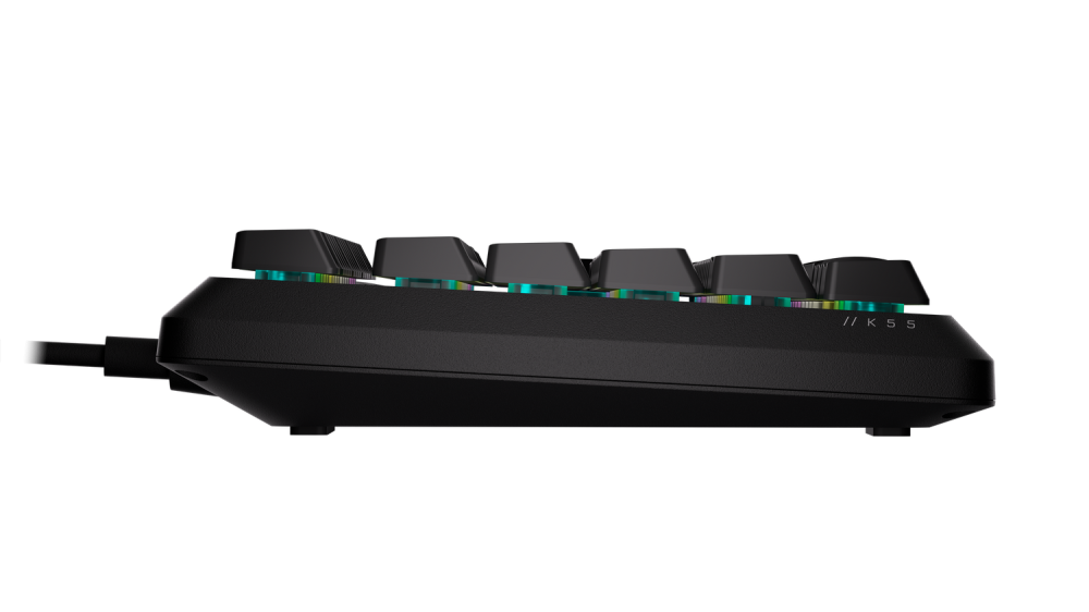 Corsair K55 CORE RGB ,  1.82m ,  10 zone RGB ,  Negru Cod Produs: CH-9226C65-NA [4]