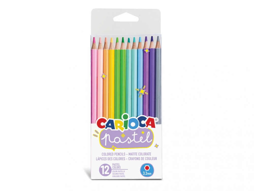 Creioane color Carioca Pastel 12/set [1]