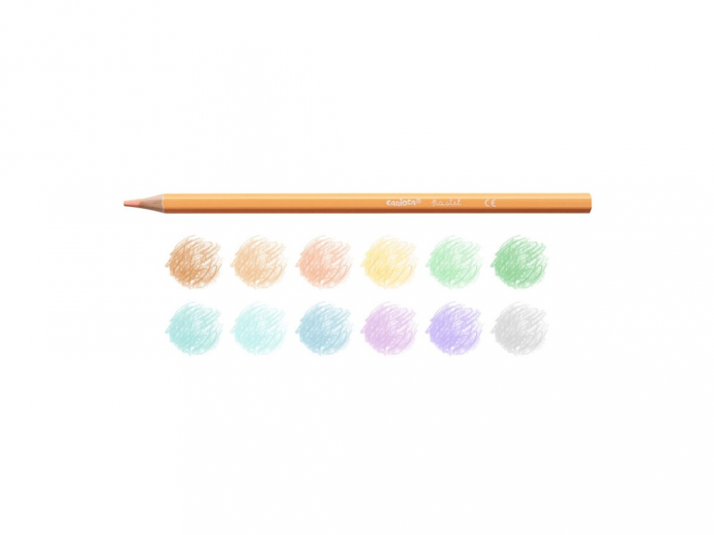 Creioane color Carioca Pastel 12/set [2]