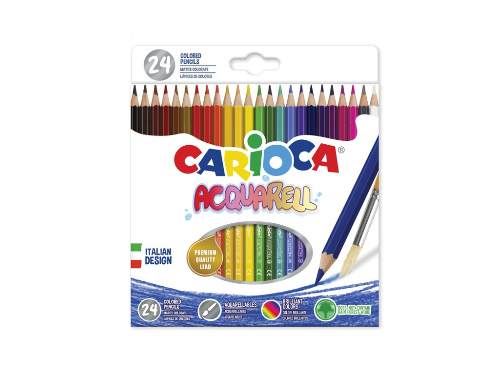 Creioane colorate Carioca Aquarell 24/set [1]