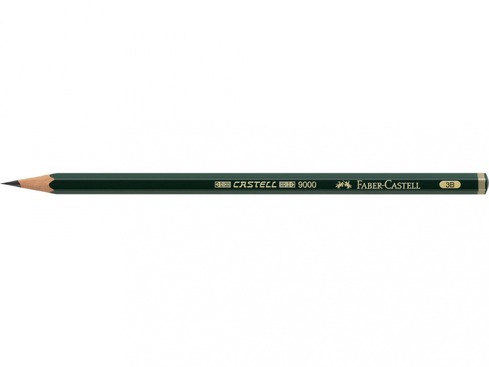 Creion grafit 3B hexagonal Castell 9000 Faber-Castell [2]