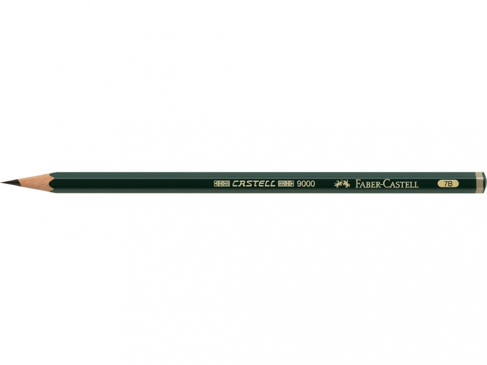 Creion grafit 7B hexagonal Castell 9000 Faber-Castell [2]
