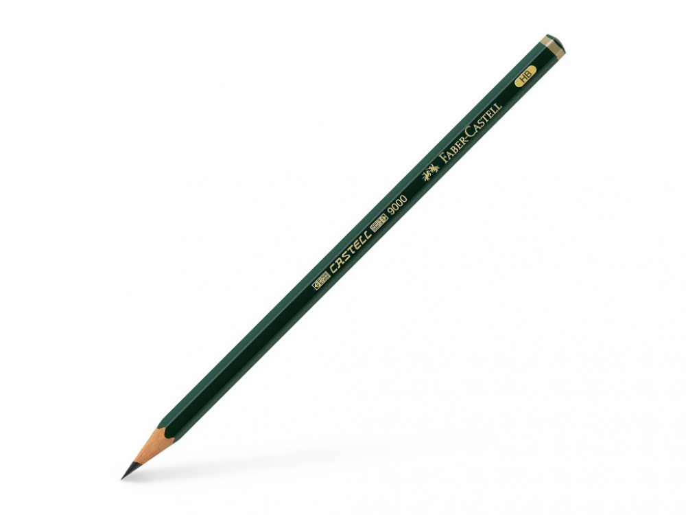 Creion grafit HB hexagonal Castell 9000 Faber-Castell [1]